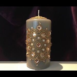 Hand made candles set of 2